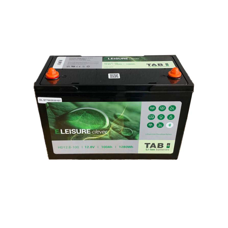 Аккумулятор LiFePO4 TAB 100Ач 1280Wh 12,8V с Bluetooth