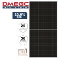 Монокристалічна сонячна панель DMEGC DM465G12RT-G48HBW INFINITY-RT n-type Bifacial