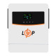 Гибридный солнечный инвертор (ИБП) LPW-HY-1000VA (1000 Вт), 12 V, 40 A, MPPT 20–150 V, OFF GRID