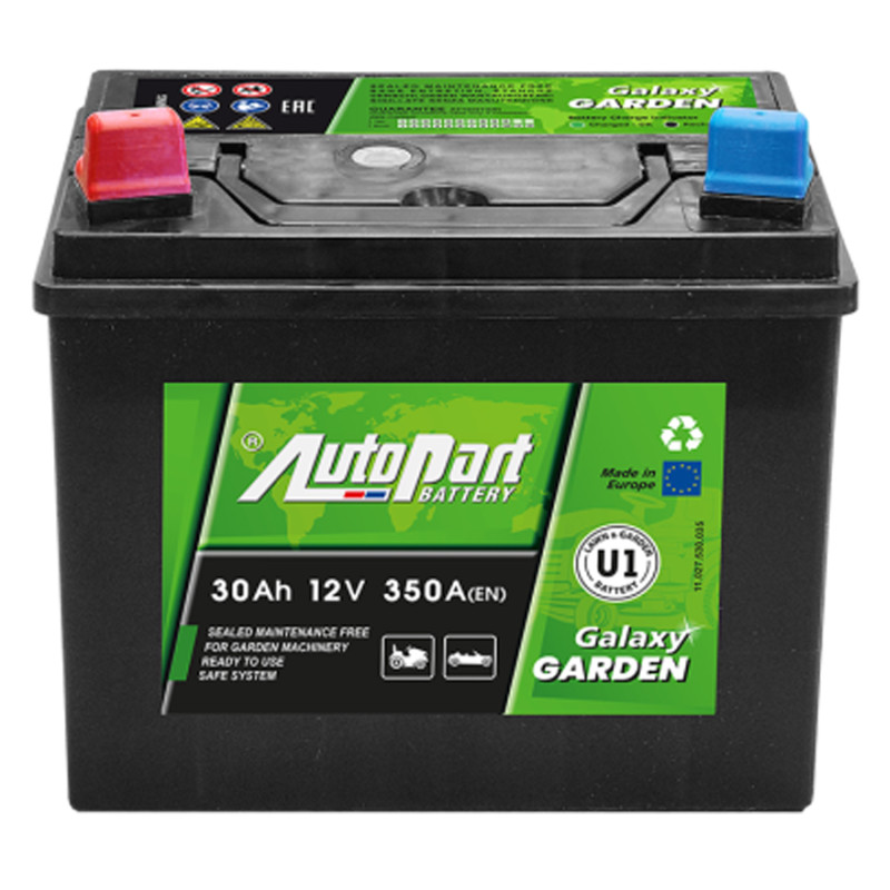 Аккумулятор 30Ah-12v U13 Autopart MOTO (196х128х185), L, EN350