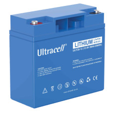 Батарея аккумуляторная Ultracell ULIT20-12, LiFePO4 12(12.8)V/256W(0.256kW)
