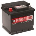 Автомобильный аккумулятор SADA PROFI HD 6СТ-50 (+/-) сада профи 12В 50Ач 450А