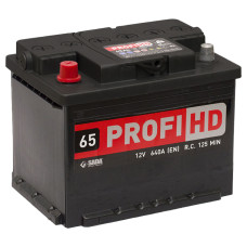 Автомобильный аккумулятор SADA PROFI HD 6СТ-65 (+/-) сада профи 12В 65Ач 640А