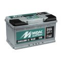 Аккумулятор 6СТ-84A MIDAC S4B Sigillum 12V, 84Ah (-/+) низкий евро Мидак Сигиллум, 12В, 84Ач, EN780А