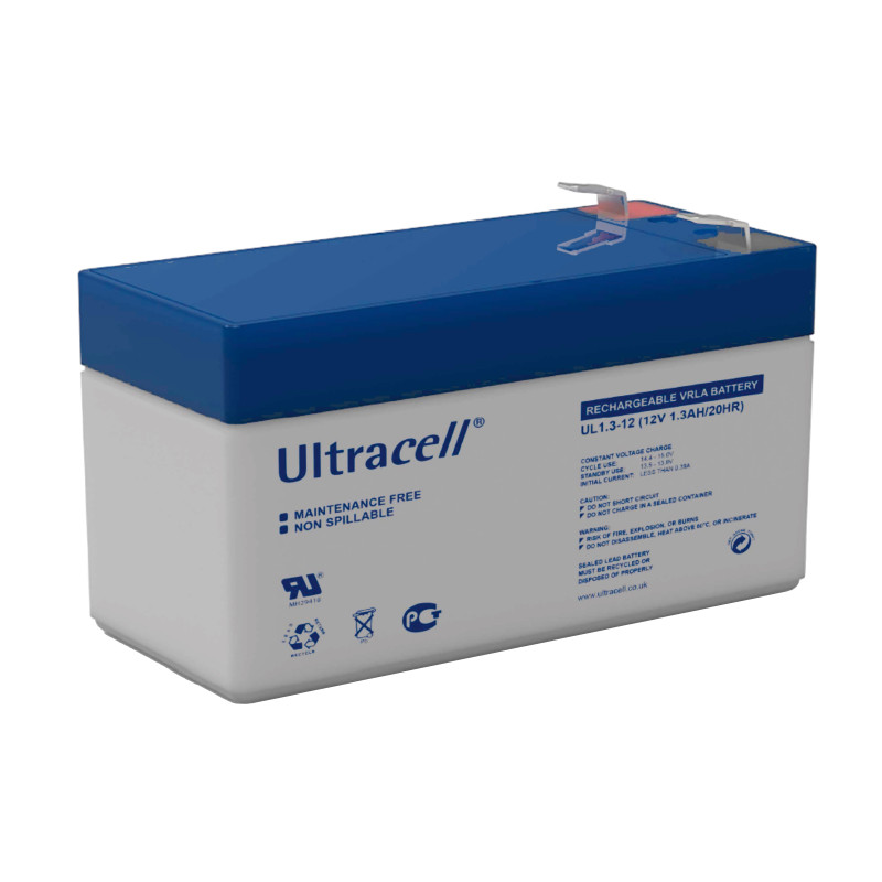 Батарея аккумуляторная Ultracell (Дополнительный аккумулятор Mercedes) UL1.3-12, 12В, 1,3Ач, AGM