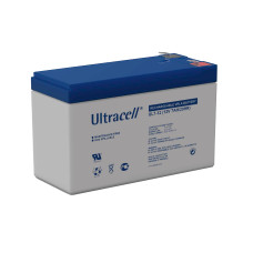 Батарея аккумуляторная Ultracell UL7-12, 12В, 7Ач, AGM